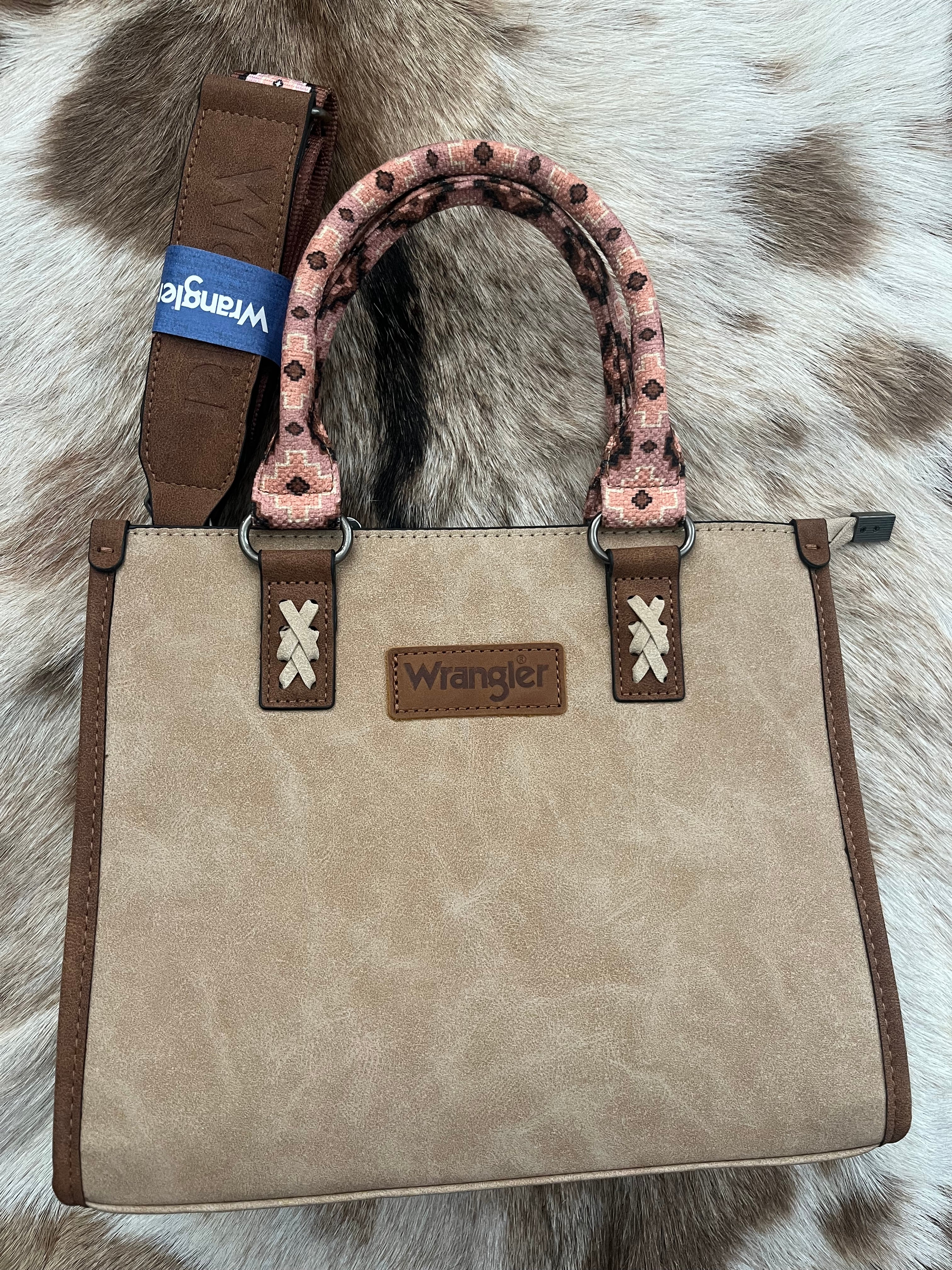 Faux Leather Small Tote