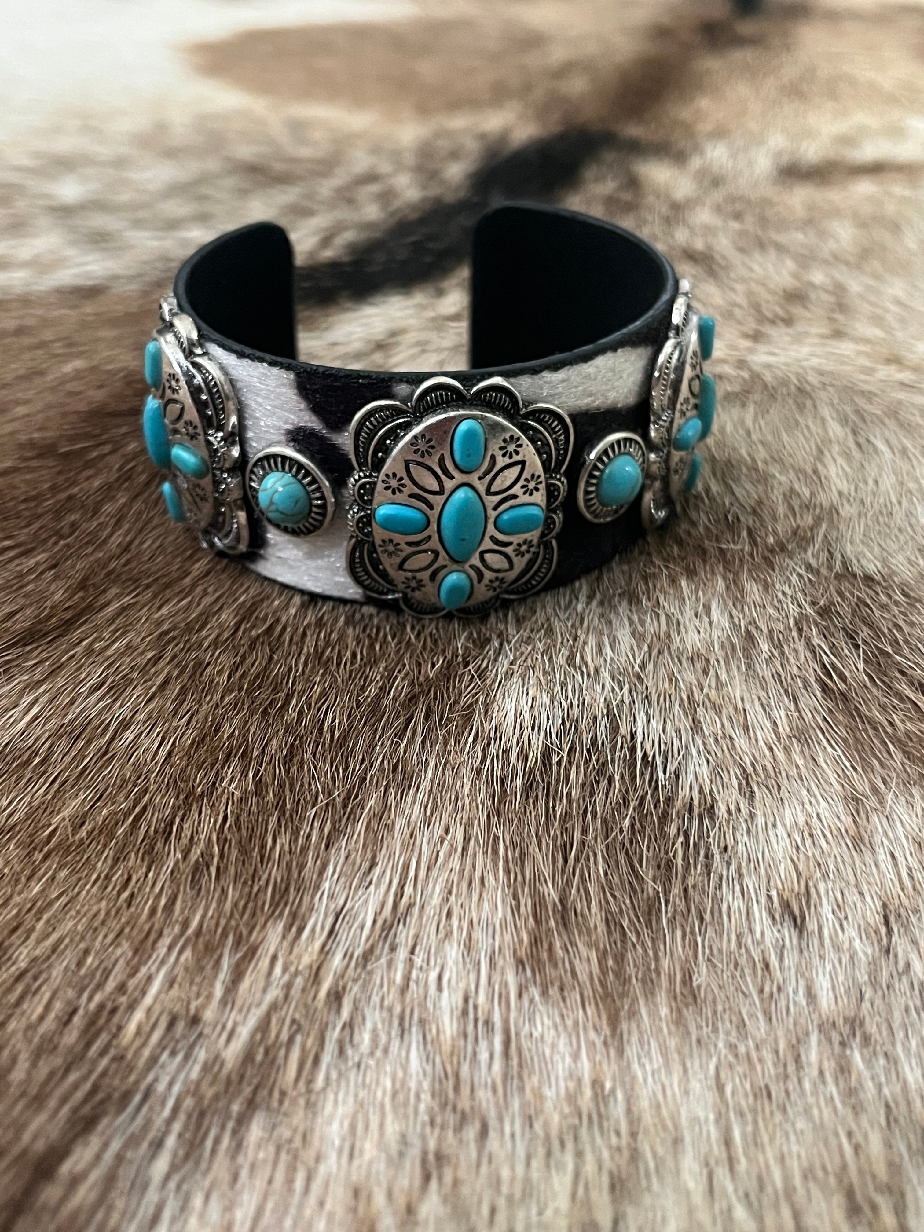 Cowhide Hair Cuff