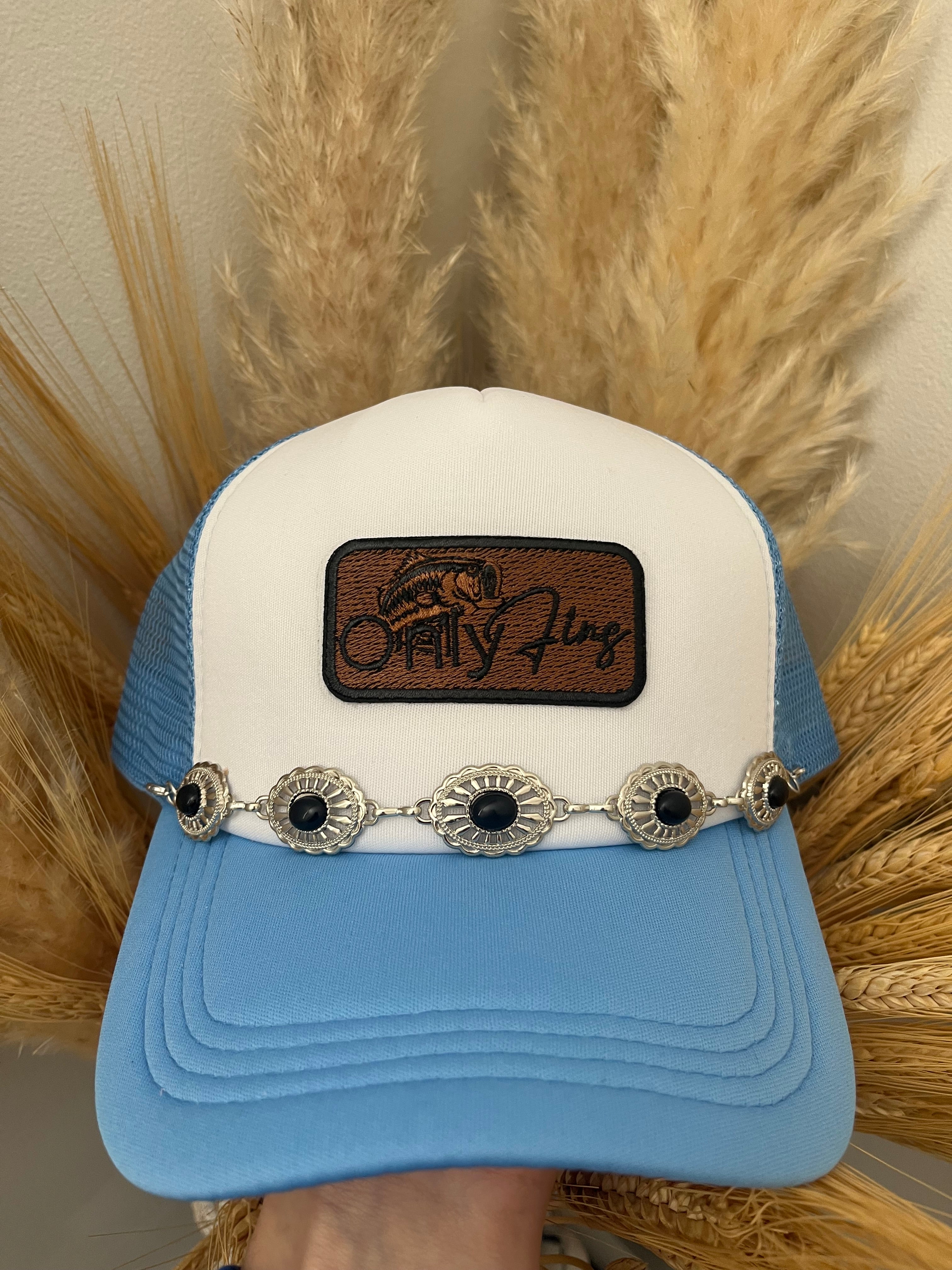 “Only Fins” Concho Trucker