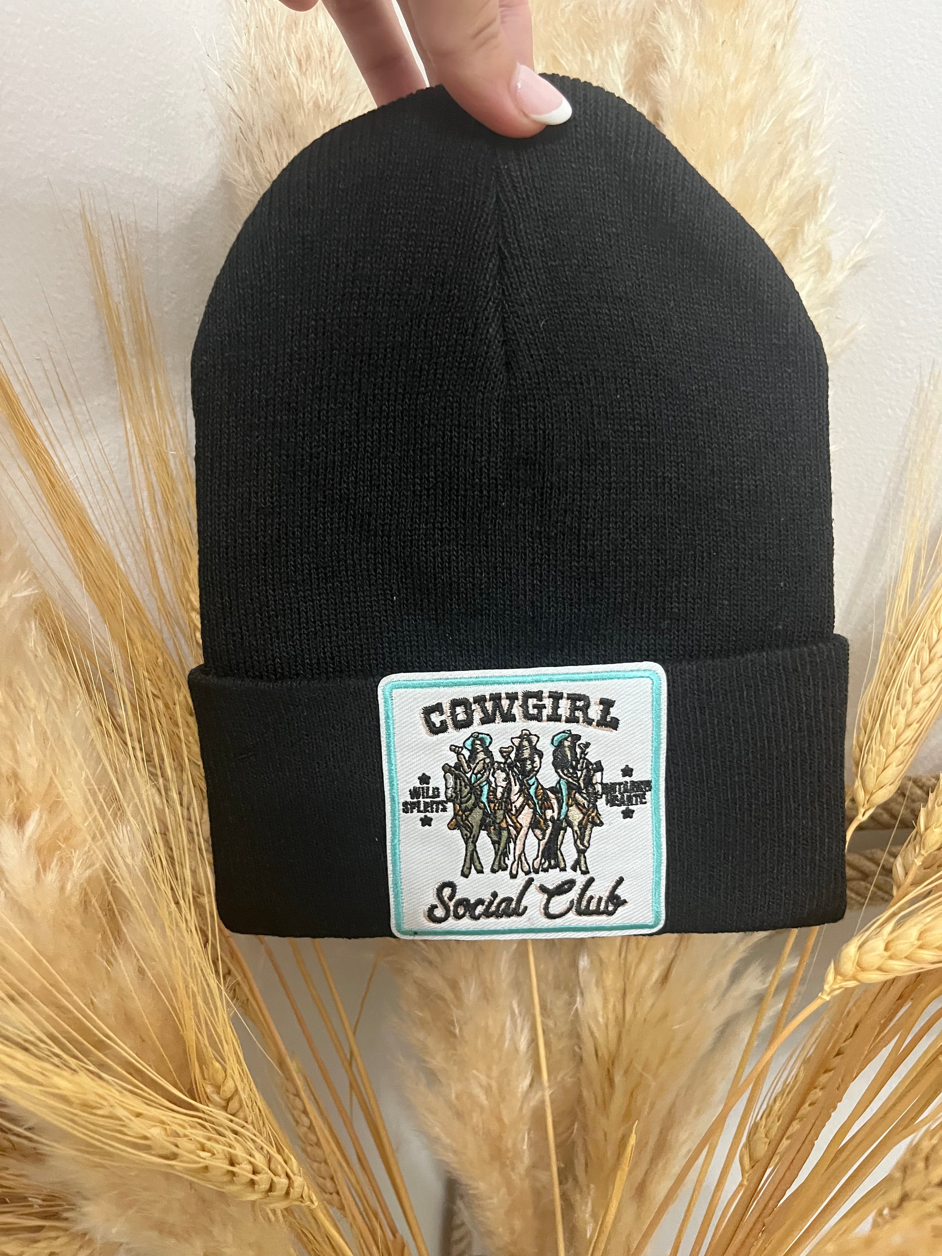 “Cowgirl Social Club” Beanie