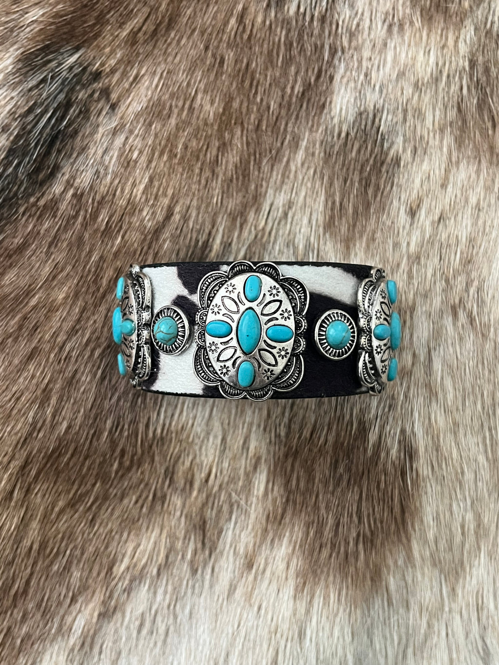 Cowhide Hair Cuff