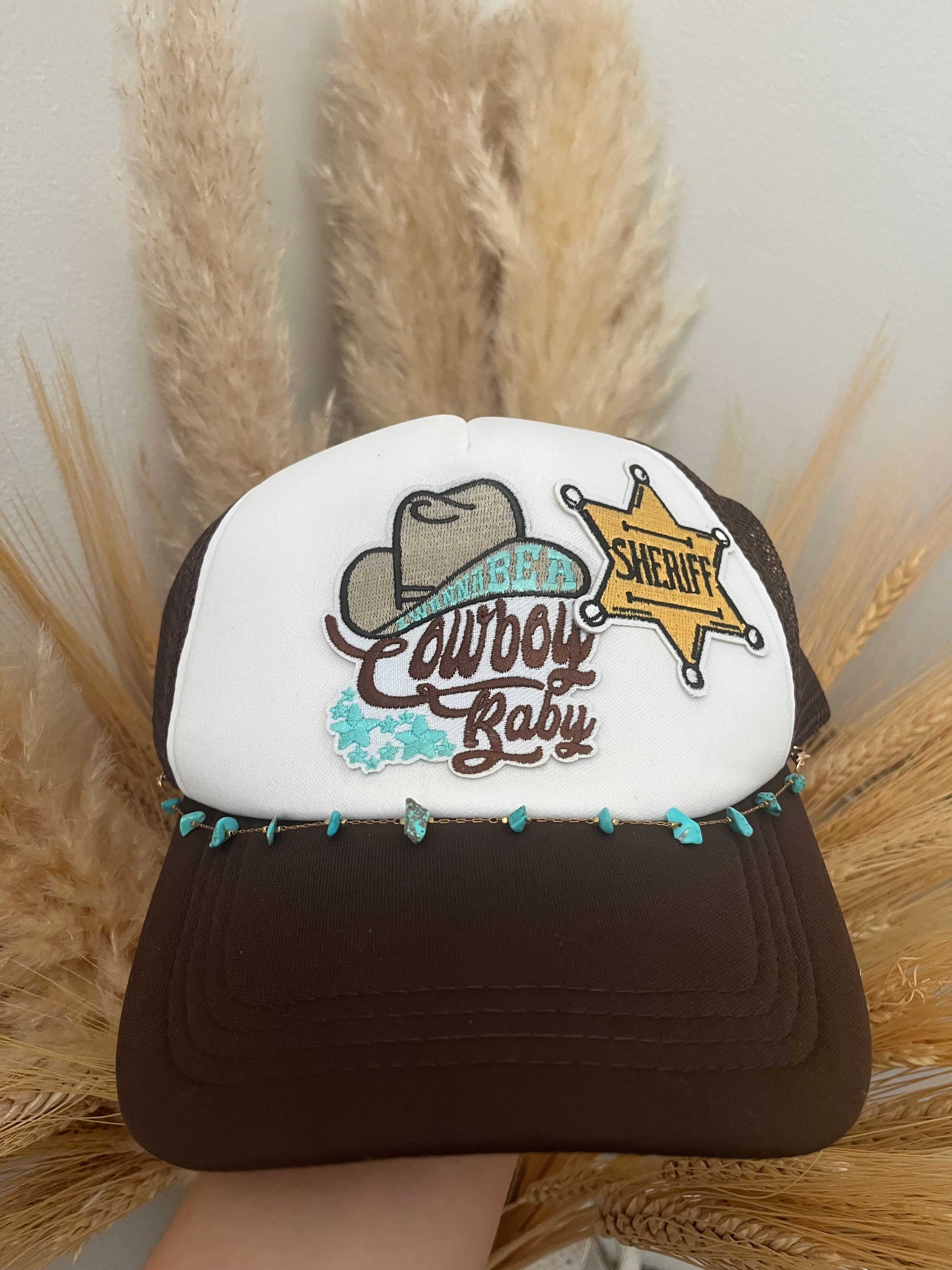 “Wanna Be a Cowboy” Trucker Hat