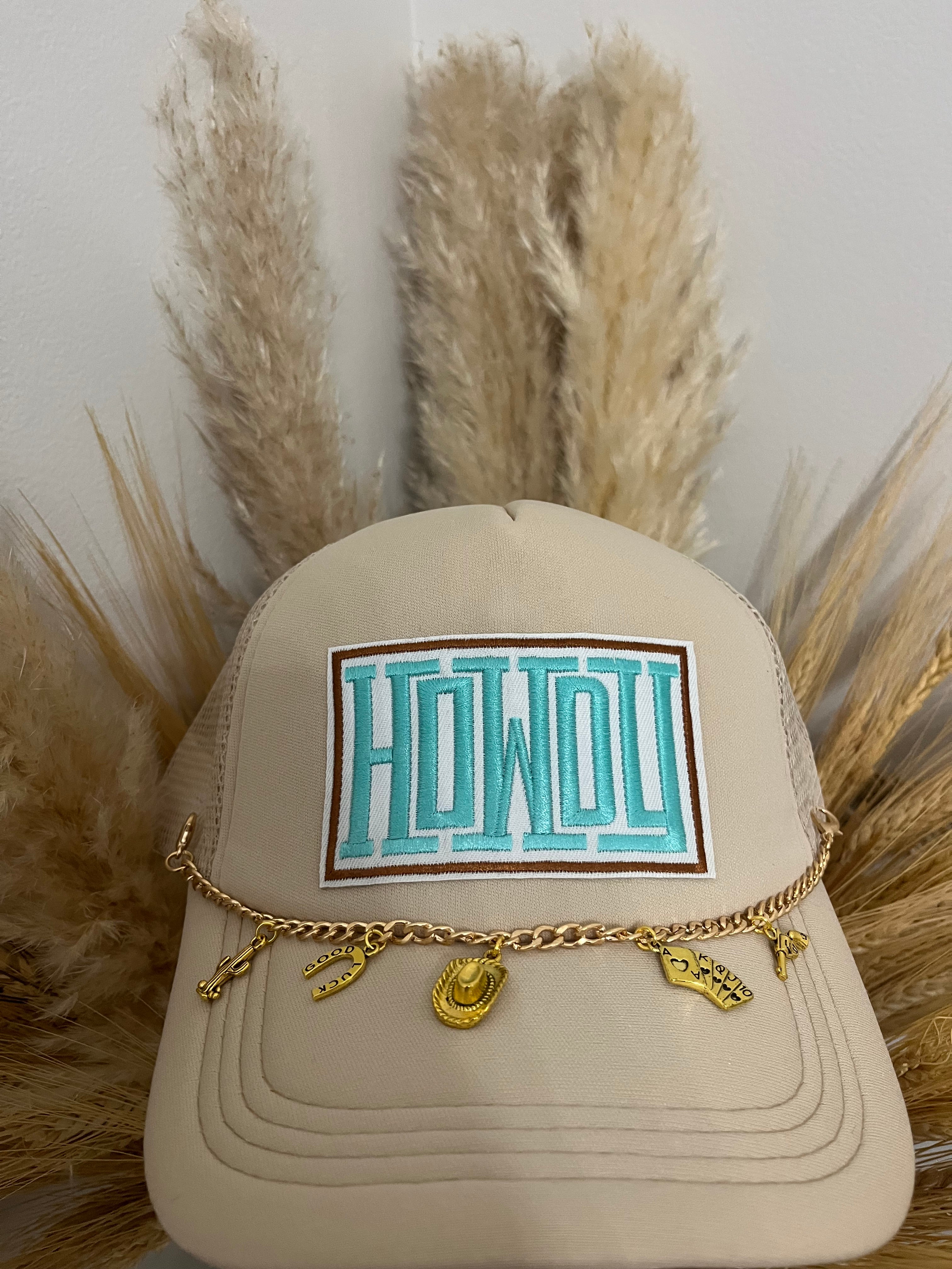 “Howdy” Charm Trucker Hat