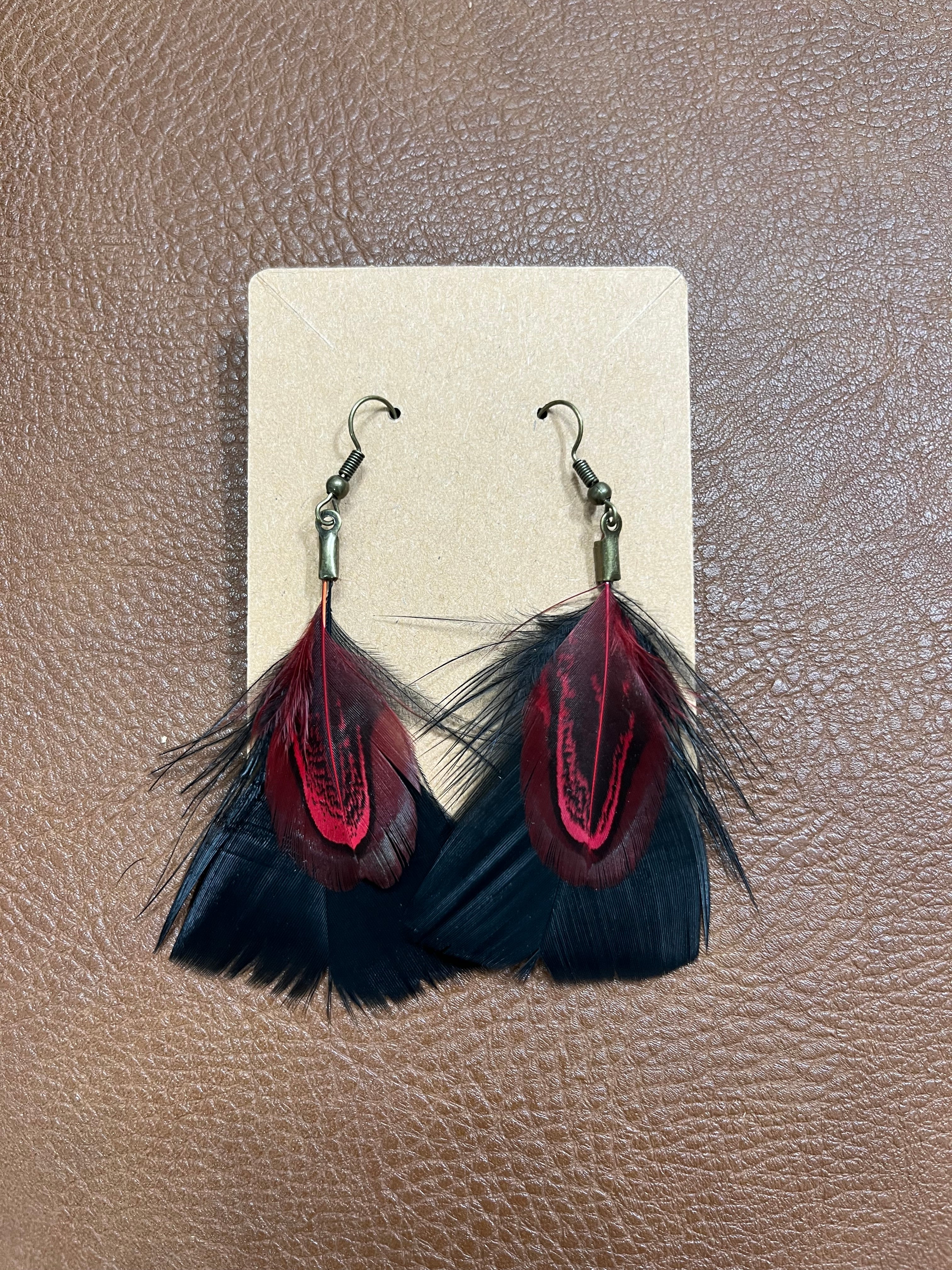“Shirley” Black Spanish Turkey Earring