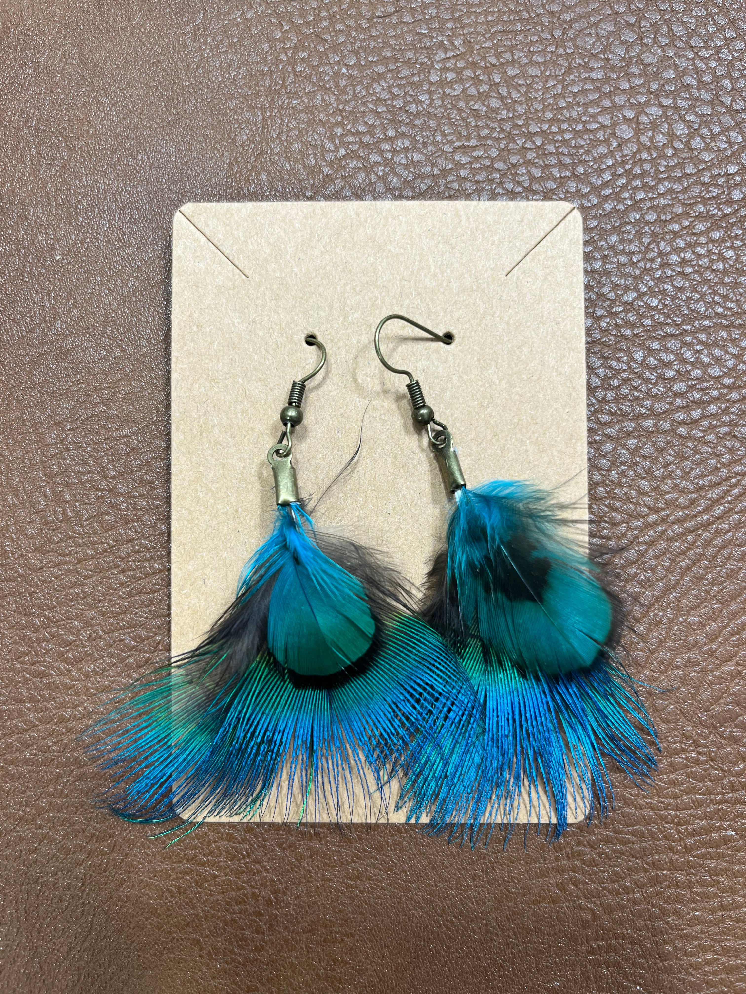 “Blue Duster” Earring