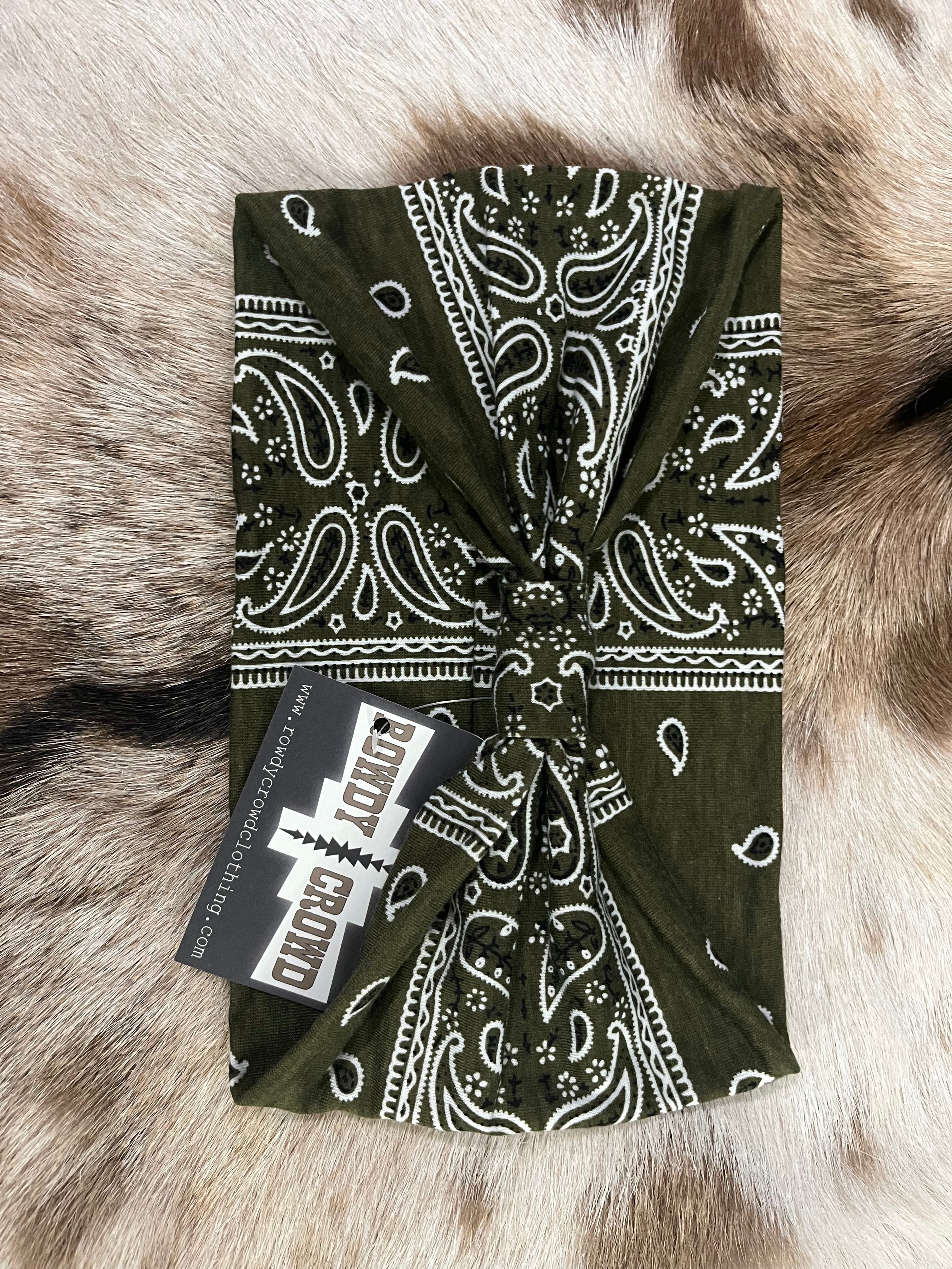Green Bandit Bandana Headband