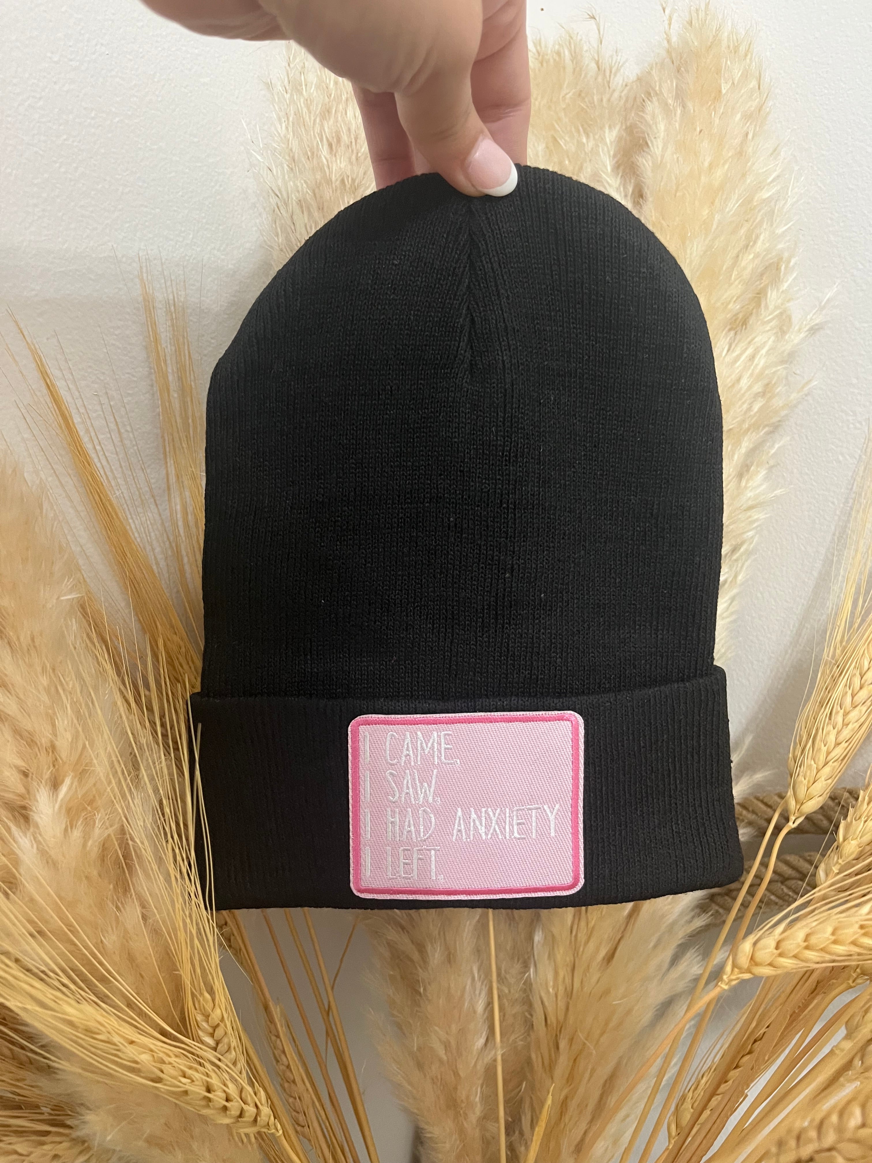 “Anxiety” Beanie