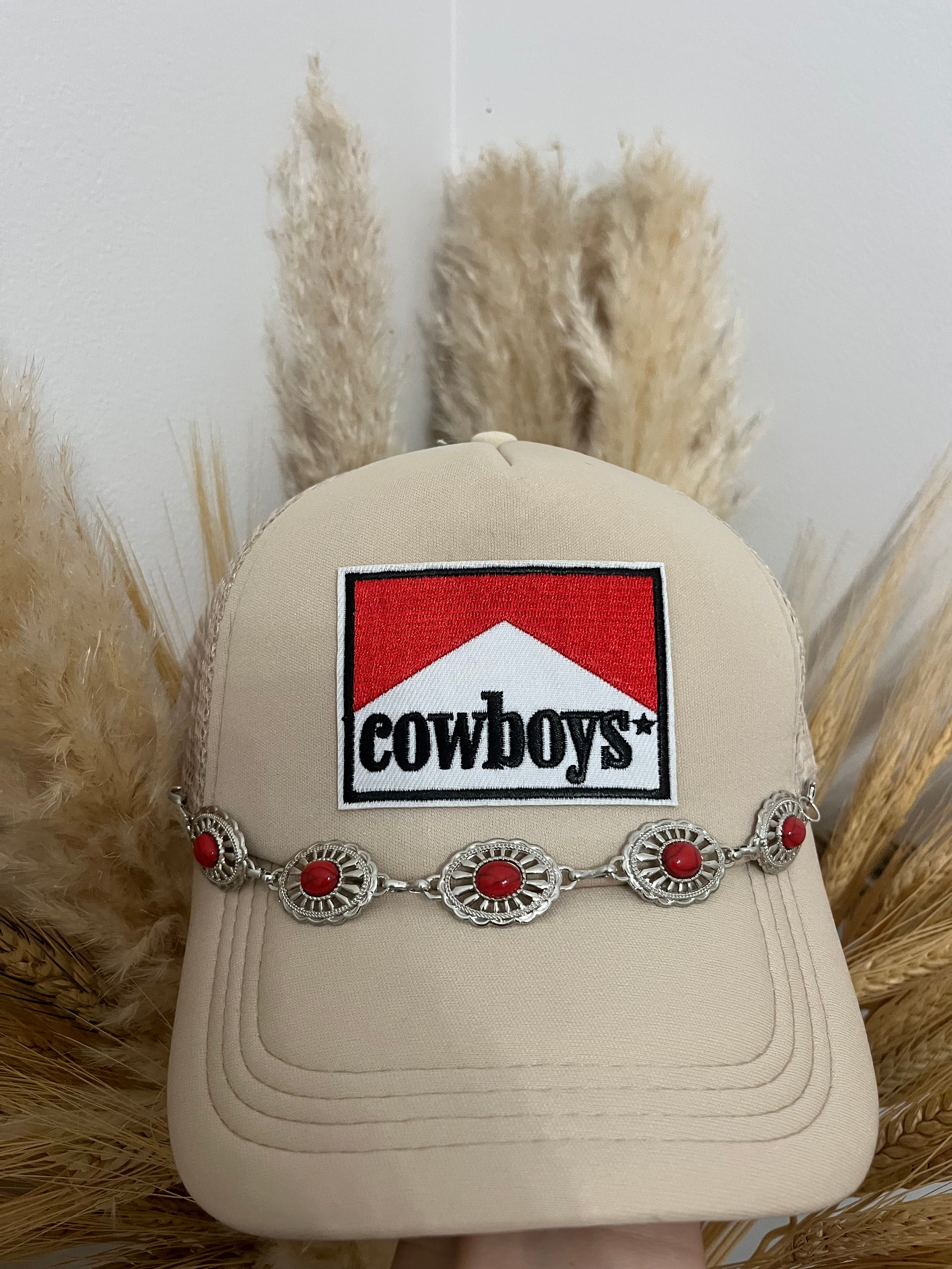 “Cowboys” Concho Trucker Hat