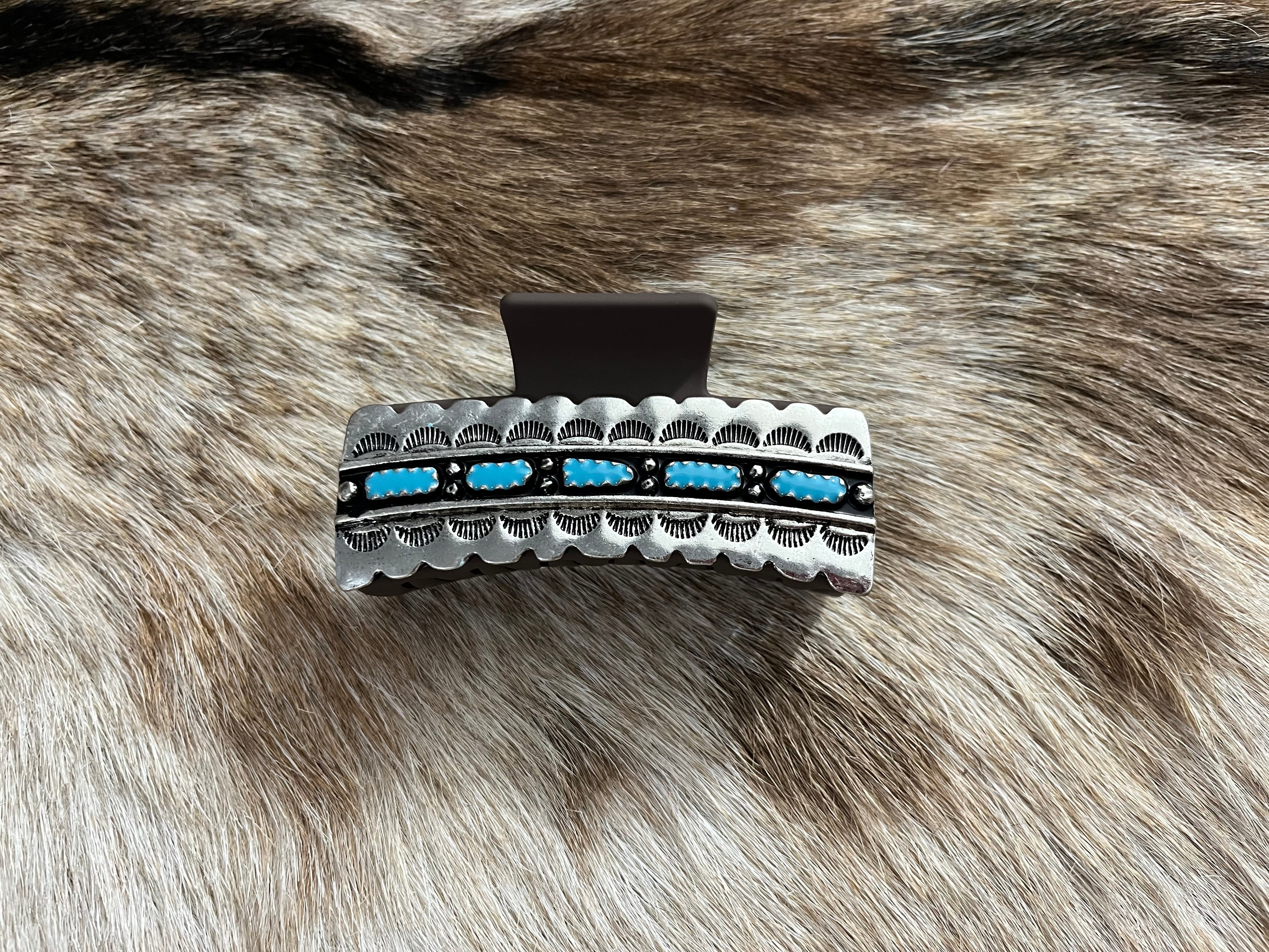 5 Stone Turquoise Claw